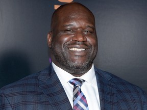NBA legend Shaquille O'Neal attends the grand opening of Shaquille's At L.A. Live at LA Live on March 9, 2019 in Los Angeles.