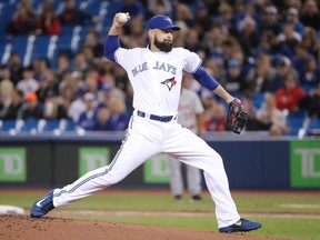 Jays pitcher Matt Shoemaker. GETTY IMAGES