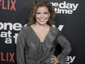 In this Wednesday, Jan. 24, 2018 file photo, Justina Machado attends the Los Angeles premiere of "One Day at a Time" Season 2 at ArcLight Hollywood, in Los Angeles.
