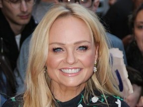 Emma Bunton attends the Global Gift Gala in Paris, France on April 25, 2018.