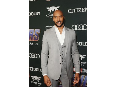 Henry Simmons attends the world premiere of Marvel Studios' "Avengers: Endgame" at the Los Angeles Convention Center on April 22, 2019 in Los Angeles.