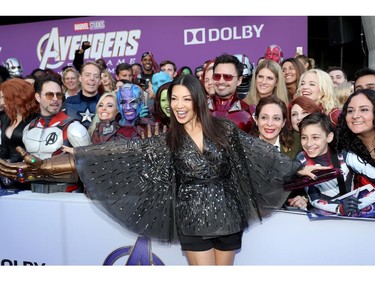 Ming-Na Wen attends the world premiere of Marvel Studios' "Avengers: Endgame" at the Los Angeles Convention Center on April 22, 2019 in Los Angeles.