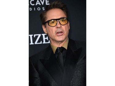Robert Downey Jr. arrives for the world premiere of Marvel Studios' "Avengers: Endgame" at the Los Angeles Convention Center on April 22, 2019 in Los Angeles.
