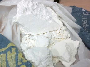Seized cocaine. (File photo)