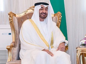 United Arab Emirates' Sheikh Mohamed bin Zayed Al-Nahyan, Crown Prince of Abu Dhabi.(Getty Images)
