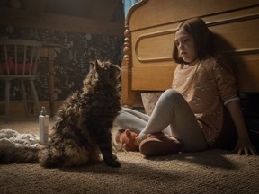 This image released by Paramount Pictures shows Jeté Laurence in a scene from "Pet Sematary." (Kerry Hayes/Paramount Pictures via AP)