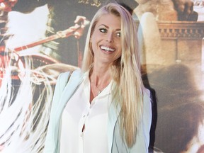 Caroline Bittencourt attends the Brazil Premiere of the Paramount Pictures film "Ben-Hur" on August 1, 2016 at Cinepolis JK in Sao Paulo, Brazil.