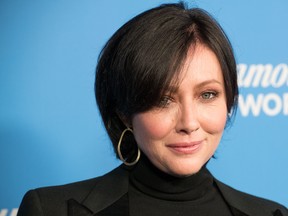 Actress Shannen Doherty attends Paramount Network Launch Party at Sunset Tower on Jan. 18, 2018 in Los Angeles, Calif.  (Earl Gibson III/Getty Images)