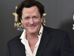 In this Nov. 1, 2015 file photo, Michael Madsen arrives at the Hollywood Film Awards at the Beverly Hilton Hotel in Beverly Hills, Calif.