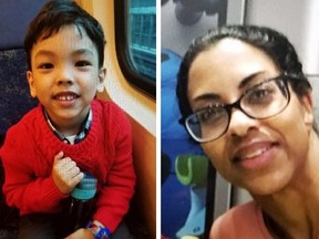 Peel Regional Police are seeking help in locating Ethan Montes, 5. He's believed to be in the company of his mother, 47-year-old Juliet Mohammed. They were last seen on Wednesday, April 24 in the area of Cawthra Rd. and Atwater Ave.