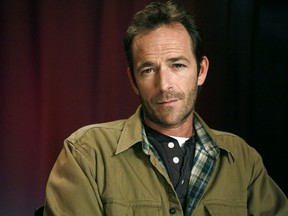 In this Jan. 26, 2011 file photo, actor Luke Perry poses for a portrait in New York.