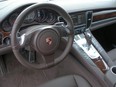 Interior view of a Porsche Panamera cockpit.