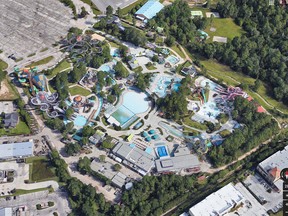 Six Flags Hurricane Harbor SplashTown in Spring, Texas.