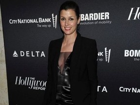 Bridget Moynahan see on the red carpet for The Hollywood Reporter Celebrates the 35 Most Powerful People in Media, on April 10th, 2013, in New York.