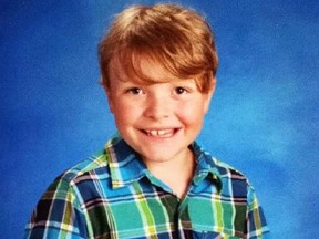 Thomas Rancourt, 8, drowned in the Muskoka River after a canoe, allegedly operated by an Etobicoke man who was impaired, overturned April 7, 2017. (Facebook)