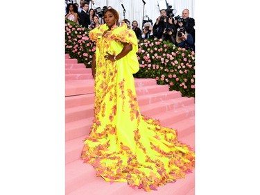 Serena Williams attends the 2019 Met Gala Celebrating Camp: Notes on Fashion at Metropolitan Museum of Art on May 6, 2019 in New York City.