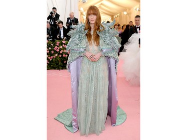 Florence Welch attends the 2019 Met Gala Celebrating Camp: Notes on Fashion at Metropolitan Museum of Art on May 6, 2019 in New York City.