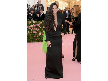 Demi Moore attends the 2019 Met Gala Celebrating Camp: Notes on Fashion at Metropolitan Museum of Art on May 6, 2019 in New York City.