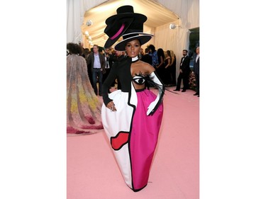 Janelle Monae attends the 2019 Met Gala Celebrating Camp: Notes on Fashion at Metropolitan Museum of Art on May 6, 2019 in New York City.