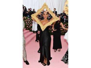 Tracee Ellis Ross attends the 2019 Met Gala Celebrating Camp: Notes on Fashion at Metropolitan Museum of Art on May 6, 2019 in New York City.