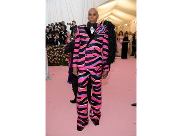 NEW YORK, NEW YORK - MAY 06: RuPaul attends The 2019 Met Gala Celebrating Camp: Notes on Fashion at Metropolitan Museum of Art on May 06, 2019 in New York City.