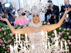 Katy Perry attends The 2019 Met Gala Celebrating Camp: Notes on Fashion at Metropolitan Museum of Art on May 6, 2019 in New York City. (Dimitrios Kambouris/Getty Images for The Met Museum/Vogue)