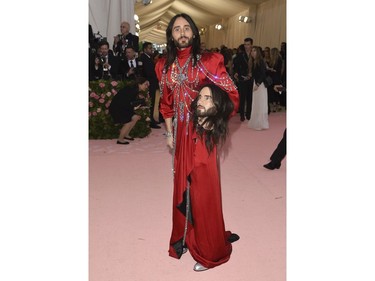 Jared Leto attends the 2019 Met Gala Celebrating Camp: Notes on Fashion at Metropolitan Museum of Art on May 6, 2019 in New York City.