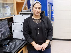 University of Saskatchewan engineering researcher Amira Abdelrasoul is in the first stage of creating a wearable kidney; her team is making a biocompatible filter that could filter human blood without any complication or inflammation. (Provided photo)