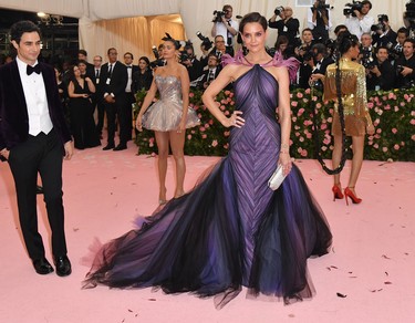 Katie Holmes attends the 2019 Met Gala Celebrating Camp: Notes on Fashion at Metropolitan Museum of Art on May 6, 2019 in New York City.