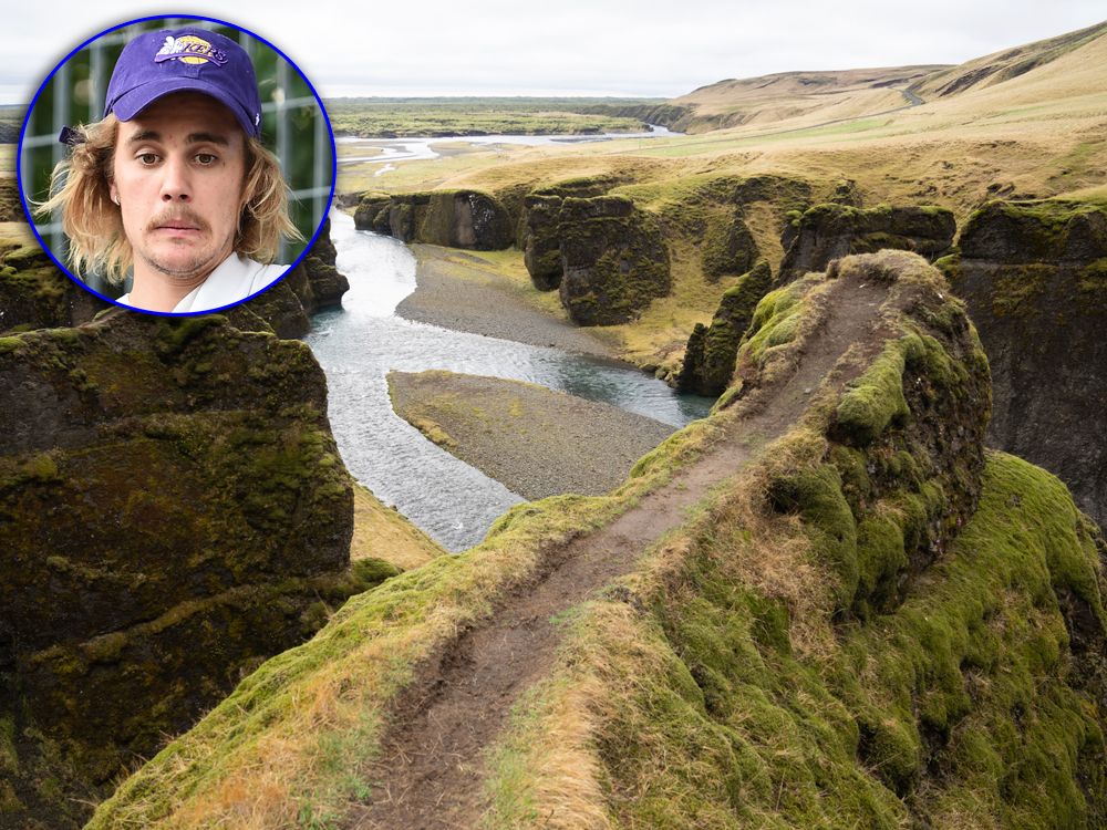 Justin Bieber Music Video Makes Iceland Canyon Too Popular Canoe Com