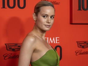 Brie Larson attends the 2019 Time 100 Gala, celebrating the 100 most influential people in the world, at Frederick P. Rose Hall, Jazz at Lincoln Center on Tuesday, April 23, 2019, in New York.