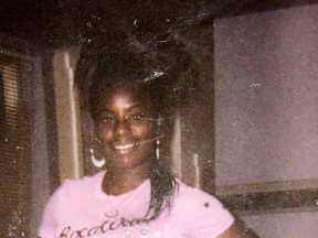 This undated family photo provided by Riccardo Holyfield shows his cousin, Reo Renee Holyfield. Her body was in a dumpster, and nobody found her for two weeks last fall. The slayings like Holyfield's that began in 2001 continued for years and remain unsolved. Now a national nonprofit group and a computer algorithm are helping detectives review the cases and revealing potential connections. The renewed investigation offers hope to the victims' relatives, some of whom have waited nearly two decades for answers. (Courtesy of Riccardo Holyfield via AP)