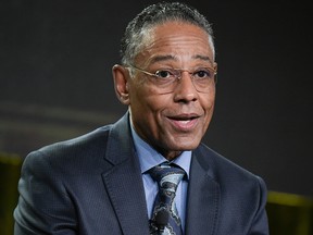 Giancarlo Esposito attends the "Better Call Saul" panel at AMC portion of the 2017 Winter Television Critics Association press tour on Saturday, Jan. 14, 2017, in Pasadena, Calif.