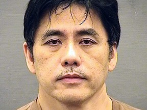 This undated photo provided by the Alexandria Sheriff’s Office shows Jerry Chun Shing Lee. (Alexandria Sheriff’s Office via AP)