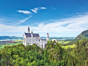 In its fairy-tale alpine setting, Neuschwanstein Castle is the most popular tourist destination in southern Bavaria. (Dominic Arizona Bonuccelli)