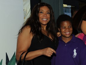 Wendy Williams and son Kevin attend Nickelodeon's Beyond the Backpack Kicks off Auction of Celebrity Backpacks at Macy's Herald Square store on August 10, 2010 in New York City.  (Larry Busacca/Getty Images for Nickelodeon)