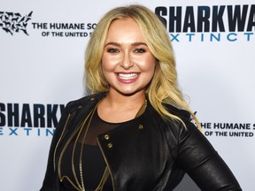 Hayden Panettiere arrives at a screening of Freestyle Releasing's "Sharkwater Extinction" at the ArcLight Hollywood on Jan. 31, 2019 in Hollywood, Calif. (Amanda Edwards/Getty Images)