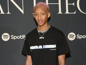 Jaden Smith attends Spotify's RapCaviar Pantheon at Brooklyn Museum on April 2, 2019 in Brooklyn. (Dia Dipasupil/Getty Images for Spotify)
