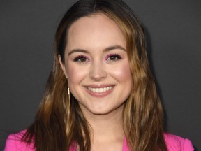 Hayley Orrantia attends a screening of Bleecker Street Media's "Teen Spirit"at ArcLight Hollywood on April 2, 2019 in Hollywood, Calif. (Frazer Harrison/Getty Images)