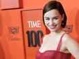 Emilia Clarke attends the TIME 100 Gala Red Carpet at Jazz at Lincoln Center on April 23, 2019 in New York City. (Dimitrios Kambouris/Getty Images for TIME)