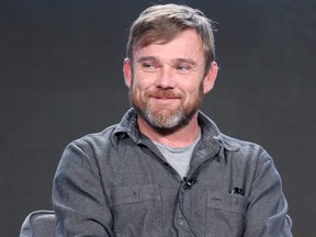 Executive producer Ricky Schroder of "AUDIENCE Documentaries" speaks onstage during day one of the 2017 Winter TCA Tour at Langham Hotel in Pasadena, Calif., on Jan. 5, 2017.