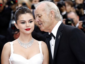 Selena Gomez and Bill Murray attending the opening ceremony and screening of "The Dead Don't Die" during the 72nd Cannes Film Festival at the Palais des Festivals on May 14, 2019 in Cannes, France.