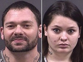 Travis Fieldgrove and Samantha Kershner. (Hall County Department of Corrections)