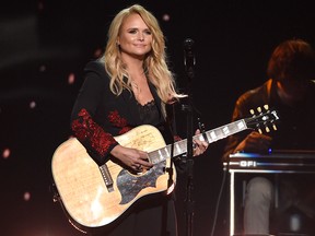 FILE - This April 15, 2018 file photo shows Miranda Lambert performing at the 53rd annual Academy of Country Music Awards in Las Vegas.  Lambert was nominated for three  CMT Music Awards on Tuesday, May 7, 2019.
