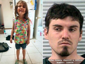 Police say DNA links Alex Whipple (R) to his niece Elizabeth "Lizzy" Shelley's disappearance.