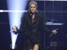 Celine Dion announces Courage World Tour, set to kick-off on September 18, 2019, during a special live event at The Theatre at Ace Hotel in Los Angeles on April 3, 2019.