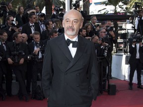 This May 28, 2017 file photo shows Christian Louboutin at the award ceremony at the 70th international Cannes Film festival in Cannes, France.