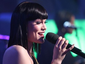 British singer Jessie J at Much Music in Toronto  Monday April 25, 2011.