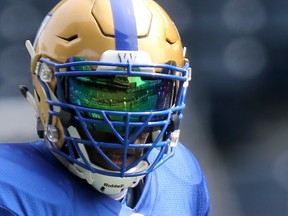 Winnipeg Blue Bombers' Willie Jefferson during team practice in Winnipeg. Thursday, May 23, 2019.