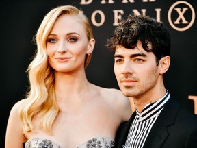 Sophie Turner and Joe Jonas attend the premiere of 20th Century Fox's "Dark Phoenix" at TCL Chinese Theatre on June 4, 2019 in Hollywood, Calif.